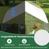 Kurnik COSTWAY 3x2x2 m | 6 m², metalowa klatka na wolnym Podgląd zdjęcia produktu 8