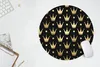 MuchoWow® Mauspad Mousepad Muster - Krone - Gold 50x50 cm - Produktbild-Vorschau 5