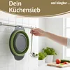 LS-LebenStil Flexibles Abtropfsieb Nudelsieb 36x19cm  Produktbild-Vorschau 9