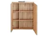 An open cabinet with shelves, made of wood-like material. Produktbild-Vorschau