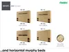 MEBLINI Schrank für Schrankbett Bed Concept - Hochschrank Produktbild-Vorschau 3