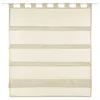 Gardine Raffoptik mit Schlaufe, Größe: 90x110cm, Farbe: Produktbild-Vorschau 2