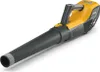 A yellow and gray leaf blower is shown against a white background. Produktbild-Vorschau