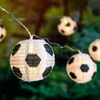 LED Solar Lichterkette Fußball - 10 Lampions - 5,10m - Produktbild-Vorschau 2