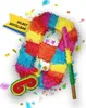 Pinata Zahl 8 Set mit Stab und Augenmaske für Produktbild-Vorschau 1