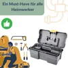 Werkzeugkoffer Leer Werkzeugkiste Werkzeugkasten Werkzeug Produktbild-Vorschau 6