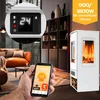 KESSER® Elektrokamin mit Heizung Panorama-Sichtfenster Produktbild-Vorschau 8