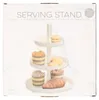 Etagere - H 55 cm - Weiß - Metall - 3 Etagen Produktbild-Vorschau 9