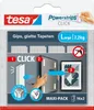 tesa Powerstrips CLICK LARGE 7.2kg selbstkl. Klettband 16x2 Anteprima dell’immagine prodotto 1