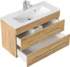 Badmöbel Waschplatz "Portus 800 SlimLine" 80 cm Eiche Gold Produktbild-Vorschau 4