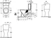 Villeroy & Boch spoelbakken O.Novo DualFlush, wit Productafbeelding-voorbeeld 2