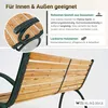Gartenbank MADEIRA aus Holz & Gusseisen | 2-Sitzer | Produktbild-Vorschau 4