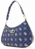 Guess Emelie Schultertasche Multi Logo 17 x 31 x 6 Produktbild-Vorschau 4