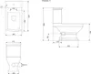 WC a pavimento WC con cassetta Soft-close stile retrò Anteprima dell’immagine prodotto 8