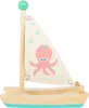 small Foot Wasserspielzeug Katamaran Oktopus aus Holz, Produktbild-Vorschau 3