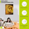 ARTland Leinwandbild Liebesrausch - erotische Malerei Produktbild-Vorschau 2