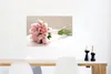 MuchoWow® Poster Ein Blumenstrauß aus rosa Rosen auf einem Produktbild-Vorschau 2