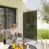 Outsunny Raumteiler 3-teilig 122 x 198cm Freistehend Produktbild-Vorschau 2