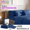 EllaTex Renforcé Bettwäsche 155x200 + 80x80 cm Baumwolle – Produktbild-Vorschau 2