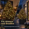 LED-Lichterkette außen 560 LEDs 11 m warmweiß mit Timer und Produktbild-Vorschau 4