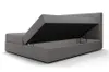 Ehebett mit Stauraum STIG 6 – 200x200, braun Produktbild-Vorschau 2