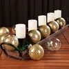 Set de 24 boules de Noël Ø 8 cm en plastique transparent Voir les images du produit 5