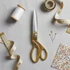 Schneiderschere 20 cm Gold - groß, Metall, scharf für Produktbild-Vorschau 3