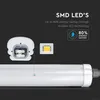 v_tac LED Feuchtraumleuchte 120cm 36W 4320lm 6400K IP65 Produktbild-Vorschau 3