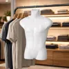1 x Torso männlich 78 cm – Herrentorso Kunststoff Weiß – Produktbild-Vorschau 4
