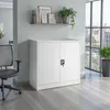 tectake® Aktenschrank abschließbar 90 x 40 x 90 cm Produktbild-Vorschau 8