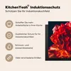 KitchenYeah© Herdabdeckplatte Gartennelke - Blume - rot , Produktbild-Vorschau 6