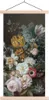 MuchoWow® Textilposter Stilleben mit Blumen - Gemälde von Produktbild-Vorschau 1