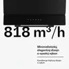 Klarstein Velaire digestor 60 cm - digestor, 820 m³/h Náhľad obrázku produktu 4