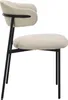 byLIVING Esszimmerstuhl 2er Set JERSEY / Webstoff taupe / Produktbild-Vorschau 10
