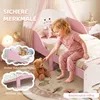 AIYAPLAY Kinderbett, 140x70 cm Kleinkindbett mit Produktbild-Vorschau 5