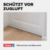TESA 05418-00004-02, dvere, Bezrámové, Pod dverami, Biela, Náhľad obrázku produktu 8