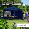 CASARIA® Gazebo Pop-up 3x3m Padiglione Incl 2x Pannelli Anteprima dell’immagine prodotto 4