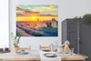 MuchoWow® Poster Lavendel - Sonnenuntergang - Ruine - Lila Produktbild-Vorschau 3