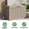 Baule da giardino impermeabile 170L contenitore esterno Anteprima dell’immagine prodotto 6