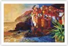 Poster - Poster ohne Rahmen - Manarola Bunt Öl - 91,5x61 cm Produktbild-Vorschau 1