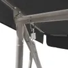 vidaXL Balancelle de jardin avec fonction lit et toit Voir les images du produit 10