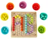 Puzzle educativo montessori con palline di mosaico 77el. Anteprima dell’immagine prodotto 5