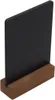 WERBETAFEL INFORMATIONSCHILD Kreide MENÜ A6 18x12cm Ständer Produktbild-Vorschau 4
