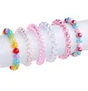 9 Stück Armband Kinder Mädchen Bunte Perlen Produktbild-Vorschau 2