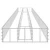 vidaXL Gabbione letto rialzato Acciaio zincato 360x30x10 cm Anteprima dell’immagine prodotto 9