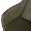 Kondela Klian Bürostuhl - Graubraun Taupe (Samt) / Chrom Produktbild-Vorschau 9