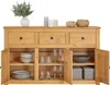 Kommode CANCUN im Landhaus Stil, Sideboard mit 3 Türen und Produktbild-Vorschau 4