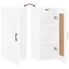 [Home] Wandschrank Weiß 34,5x34x90 cm Holzwerkstoff , Neue Produktbild-Vorschau 10