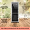 Klarstein Mini lodówka ze szklanymi drzwiami, Mini lodówka Podgląd zdjęcia produktu 5