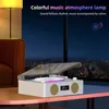 Retro CD přehrávač, bezdrátový BT reproduktor, FM rádio, Náhled obrázku produktu 12